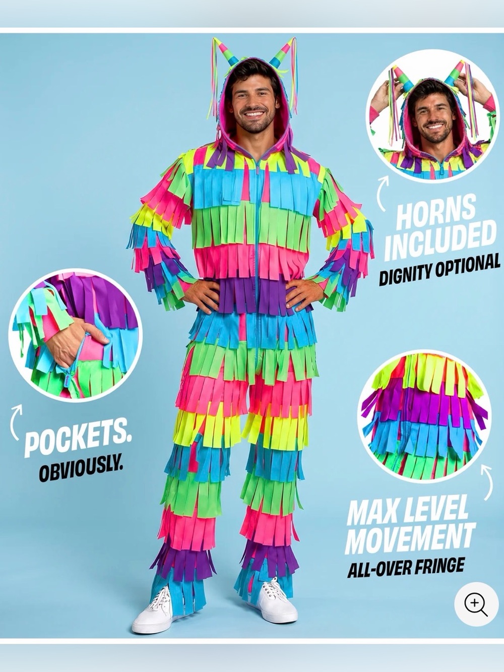 Tipsy Elves men’s piñata costume size Large